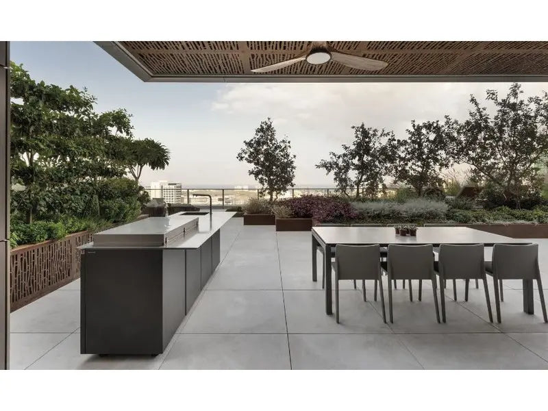 Barbecue a gas da incasso PLA.NET modello OASI BUILT-IN 80 GRILL - Aliberti Home