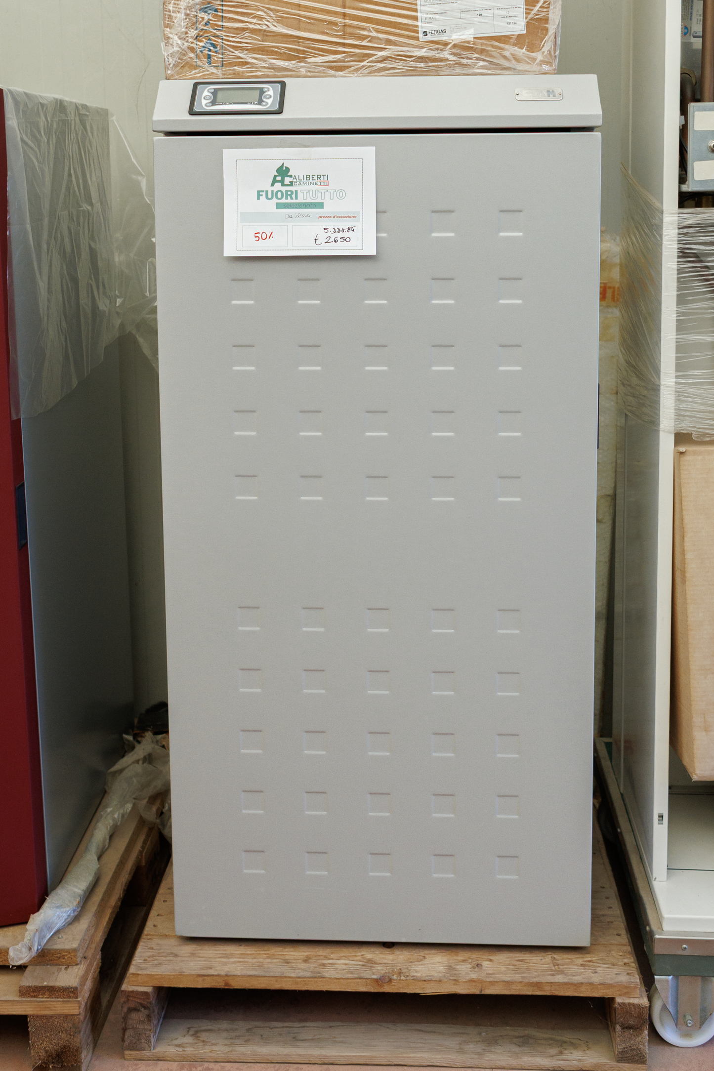 caldaia a pellet potenza 26kw