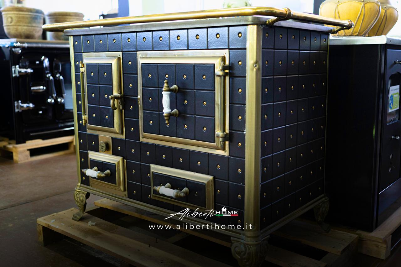 cucina vintage a legna anselmo cola