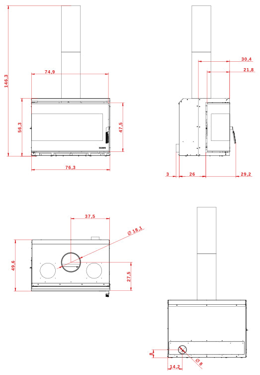 dimensioni ecopax gtm80 angolo