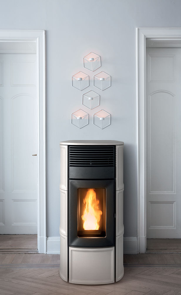 Termostufa a pellet Autopulente 24 kW Suite Hydromatic