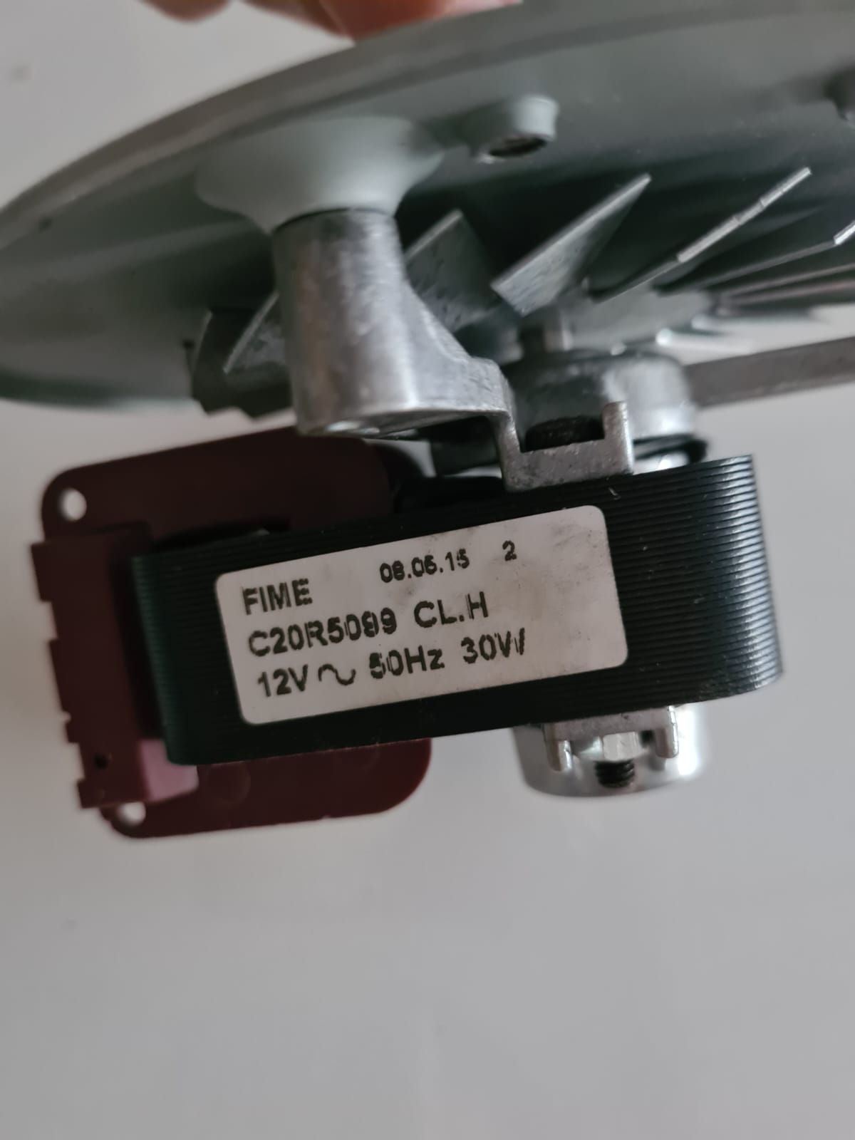 Clementi motore ventola forno 12v