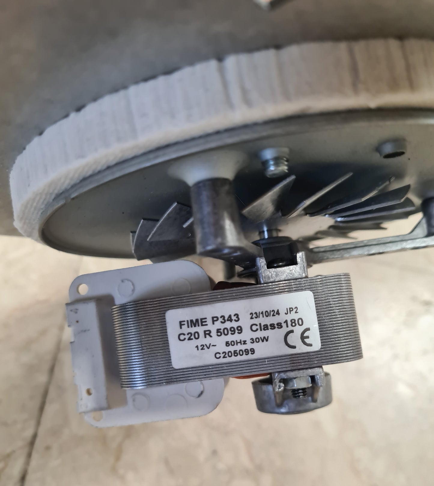 motore fime per ventilazione forno