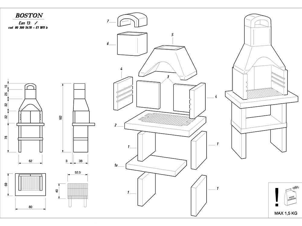 barbecue facile da montare
