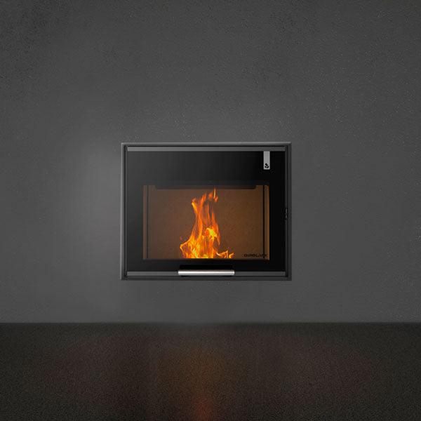 Termocamino legna/pellet GIROLAMI modello TC EVO BIO 80 - Aliberti Home