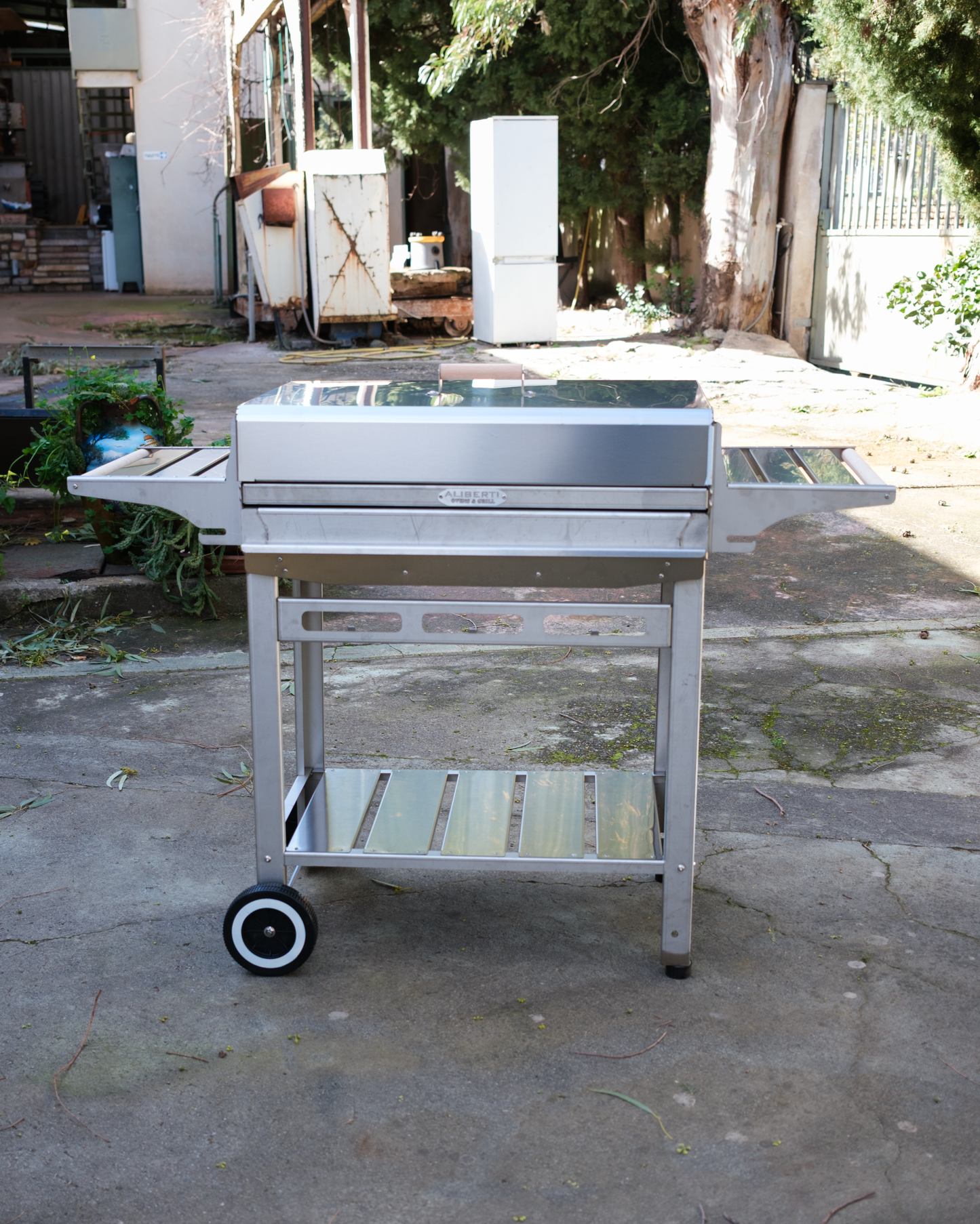 Barbecue Caminetti Aliberti Star INOX  a carbonella