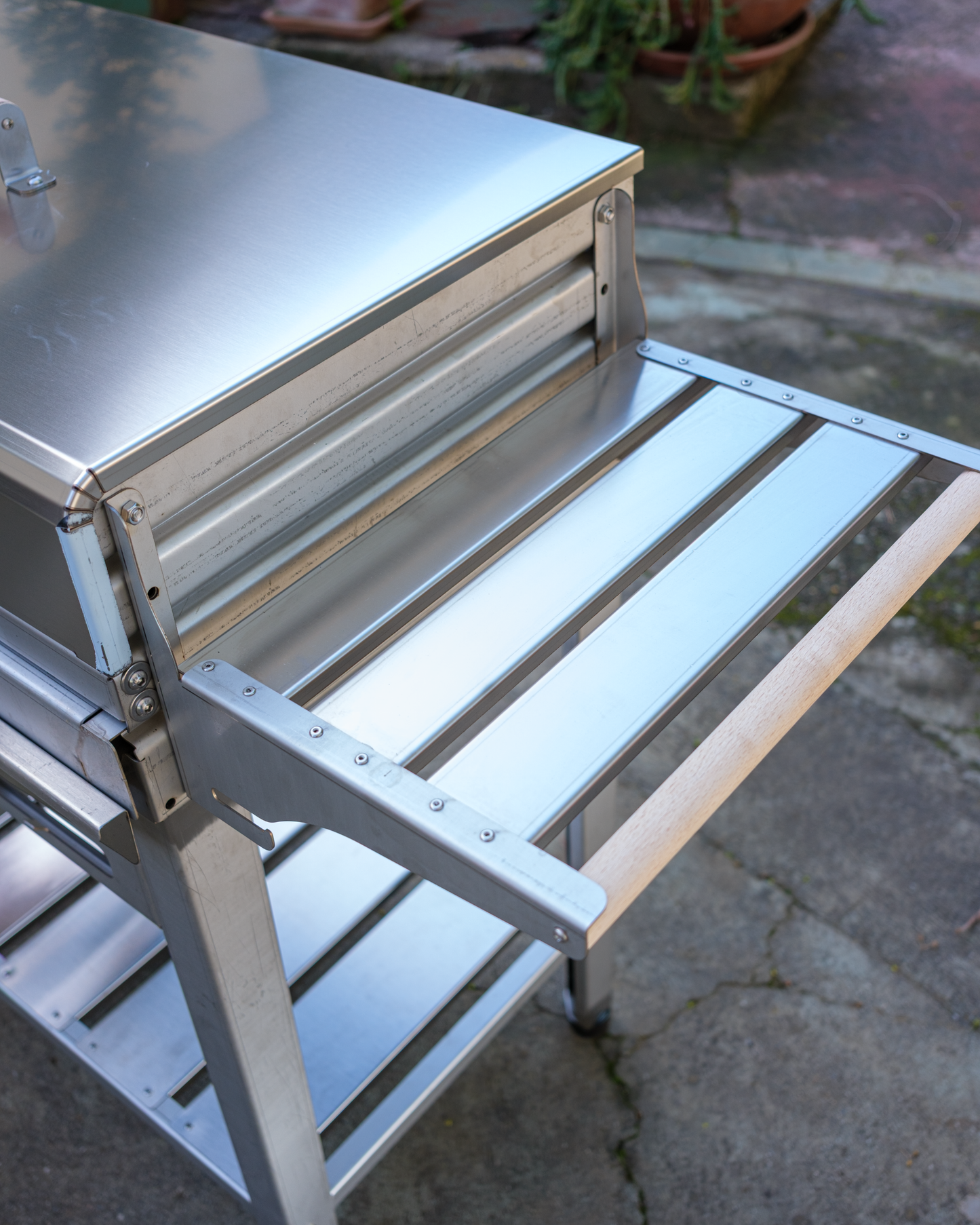 Barbecue Caminetti Aliberti Star INOX  a carbonella