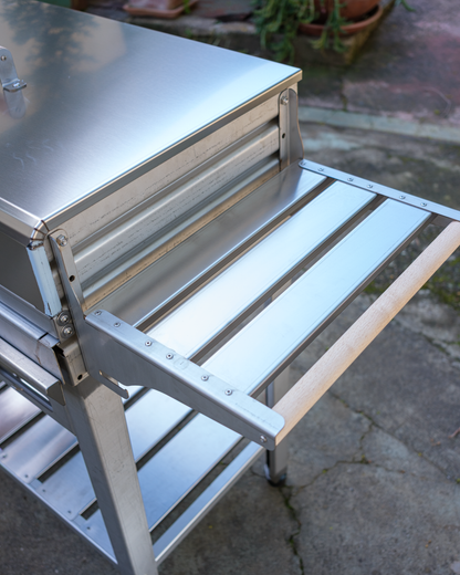 Barbecue Caminetti Aliberti Star INOX  a carbonella