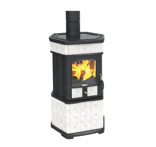 stufa a legna monellina 176 an plus dal design perfetto per ambienti rustici e moderni