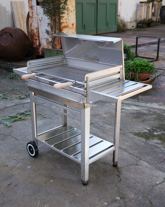 Barbecue Caminetti Aliberti Star INOX  a carbonella