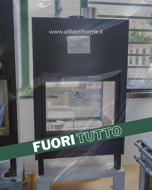 Camino Bifacciale a legna Airsystem B70 VN