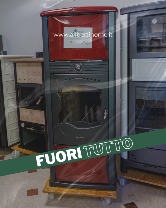Termostufa a legna con forno ANNAROSA 696T - 29Kw
