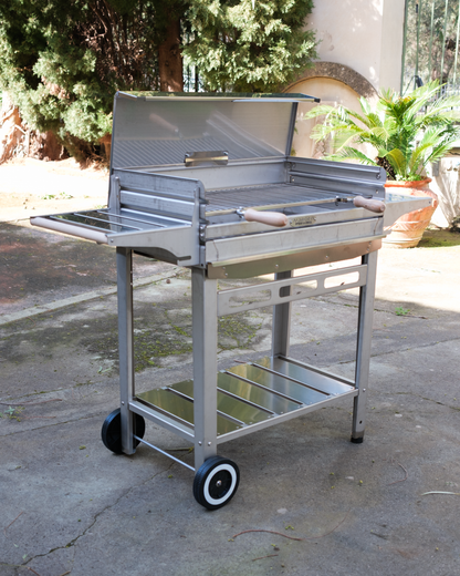 Barbecue Caminetti Aliberti Star INOX  a carbonella