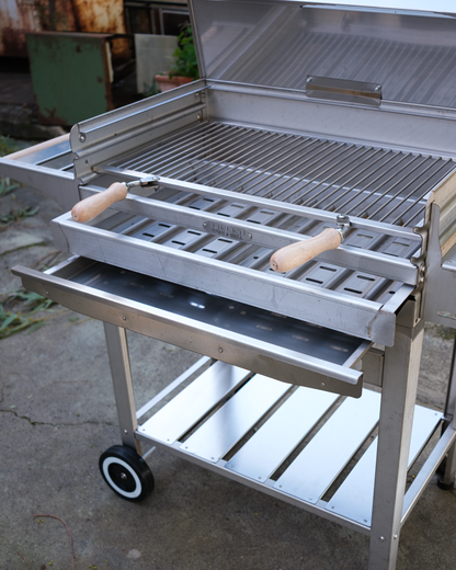 Barbecue Caminetti Aliberti Star INOX  a carbonella