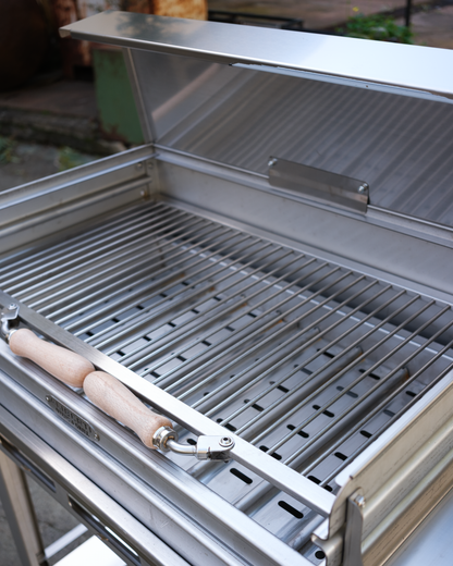 Barbecue Caminetti Aliberti Star INOX  a carbonella