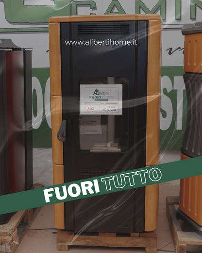 Termostufa a pellet Vega 21 Kw