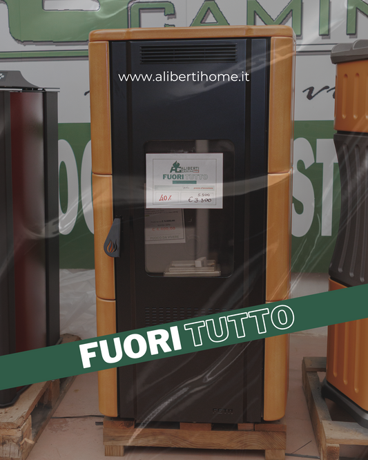 Termostufa a pellet Vega 21 Kw