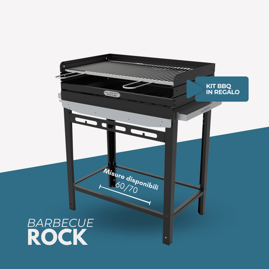 Barbecue Caminetti Aliberti Rock a carbonella + OMAGGIO