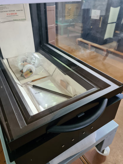 Maniglia camino anti scottatura