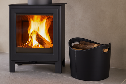 cesta porta legna aduro di design per camini e stufe
