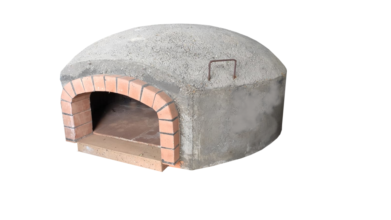 forno a legna grezzo in pietra