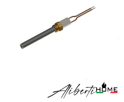 candeletta di accensione rapida in ceramica con raccordo