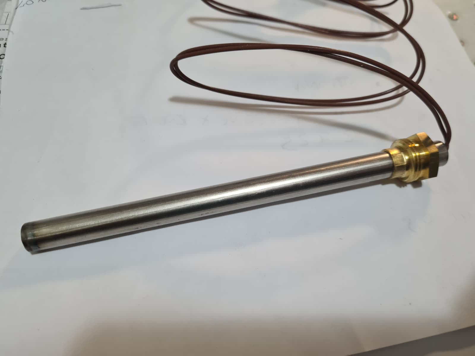 resistenza in acciaio nichel lunghezza 150 mm