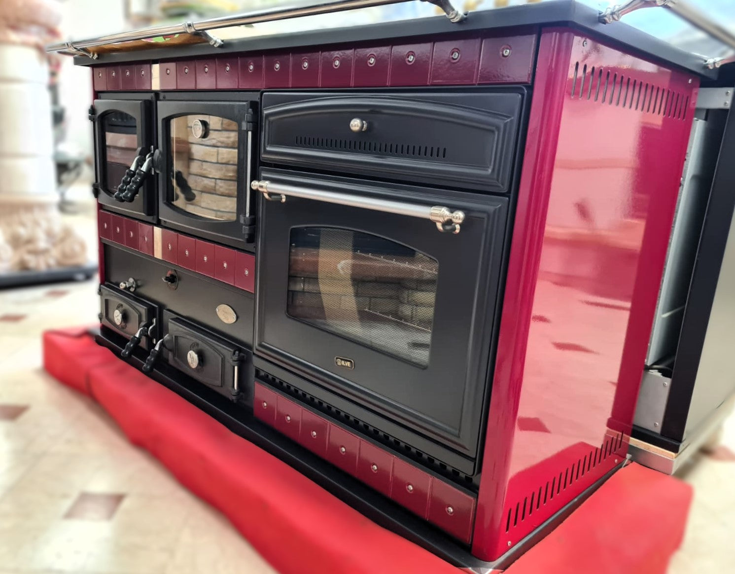 cucina combinata legna e gas per cucine da sogno 