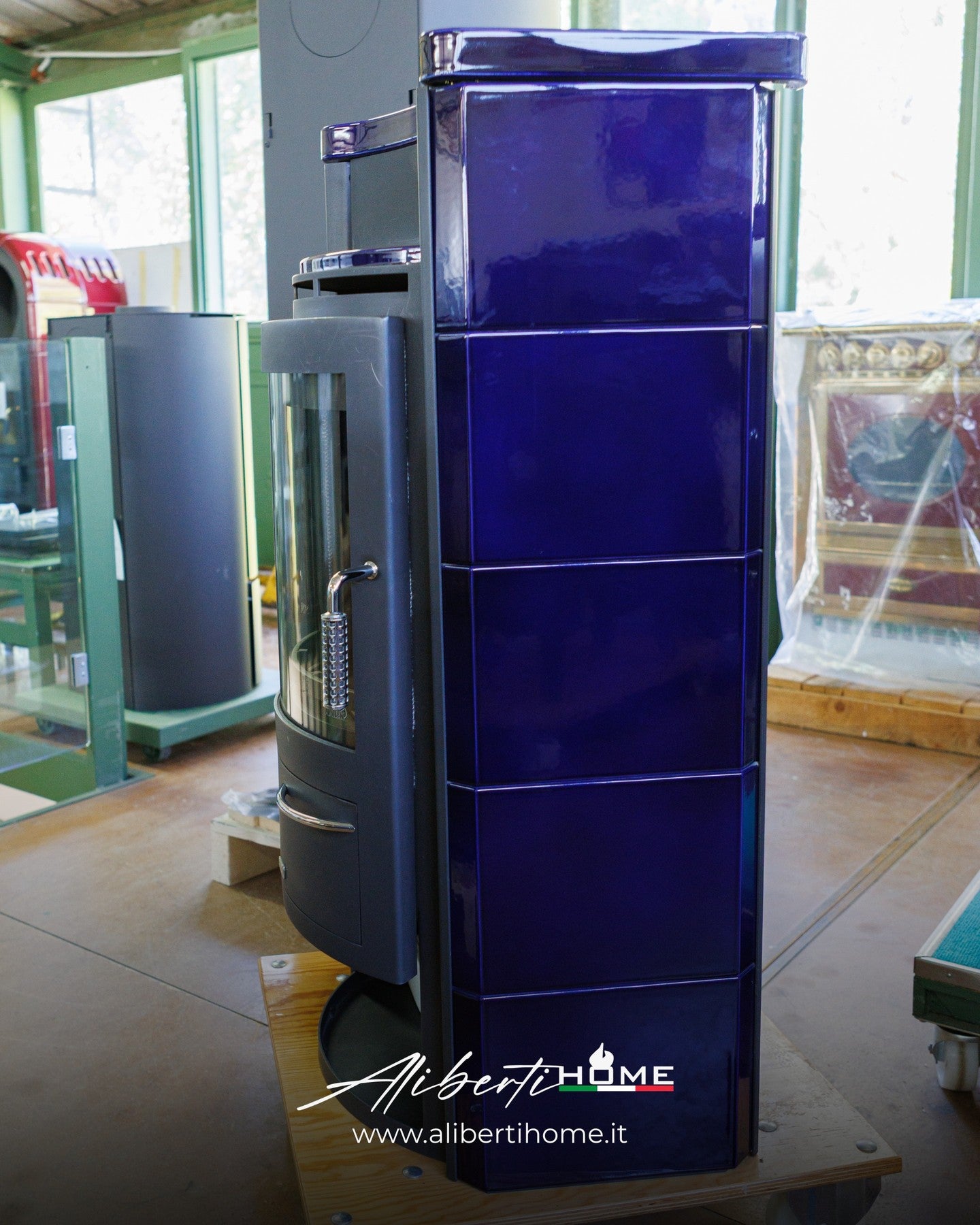 elegante maiolica blu 