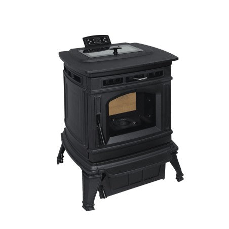 stufa a pellet vertex, comoda e funzionale per piccoli ambienti 