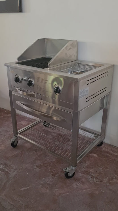 Cucina con Barbecue a gas BP – 15