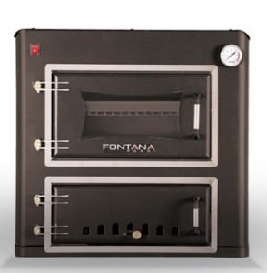 forno a legna moderno di piccole dimensioni - aliberti home