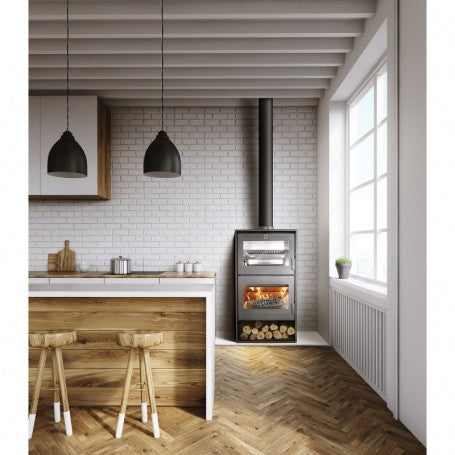 Lacunza Oslo stufa a legna da 15Kw