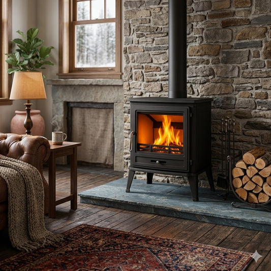 stufa Iris Vertex per ambienti classici e moderni