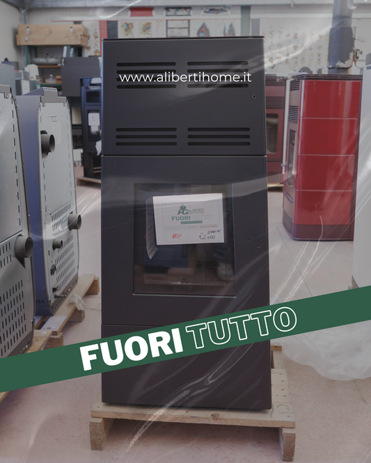 stufa a pellet canalizzabile moderna