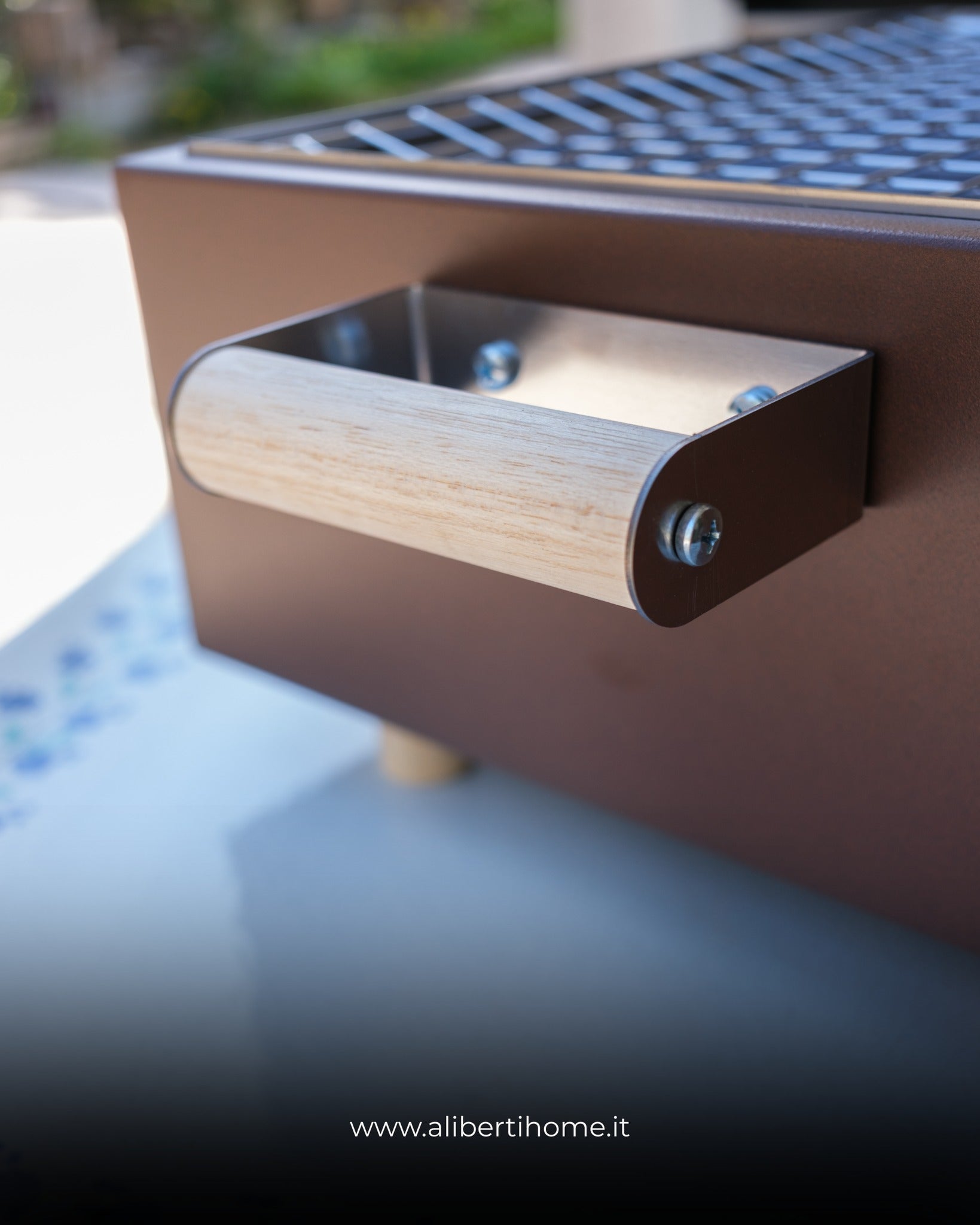 maniglia anti scottatura barbecue