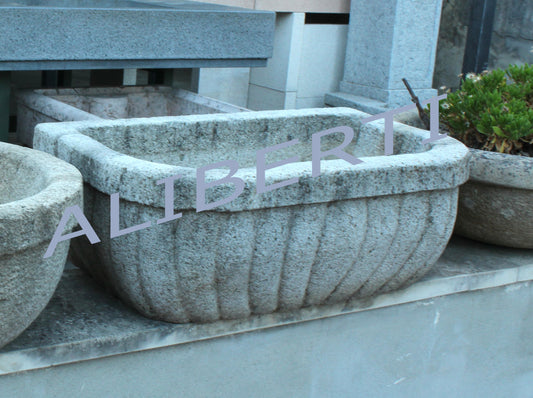 Lavabo - Fioriera in pietra CAMINETTI ALIBERTI