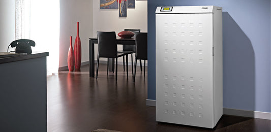 caldaia a pellet per riscaldare tutta casa