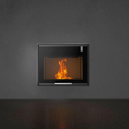 Termocamino legna/pellet GIROLAMI modello TC EVO BIO 80 - Aliberti Home